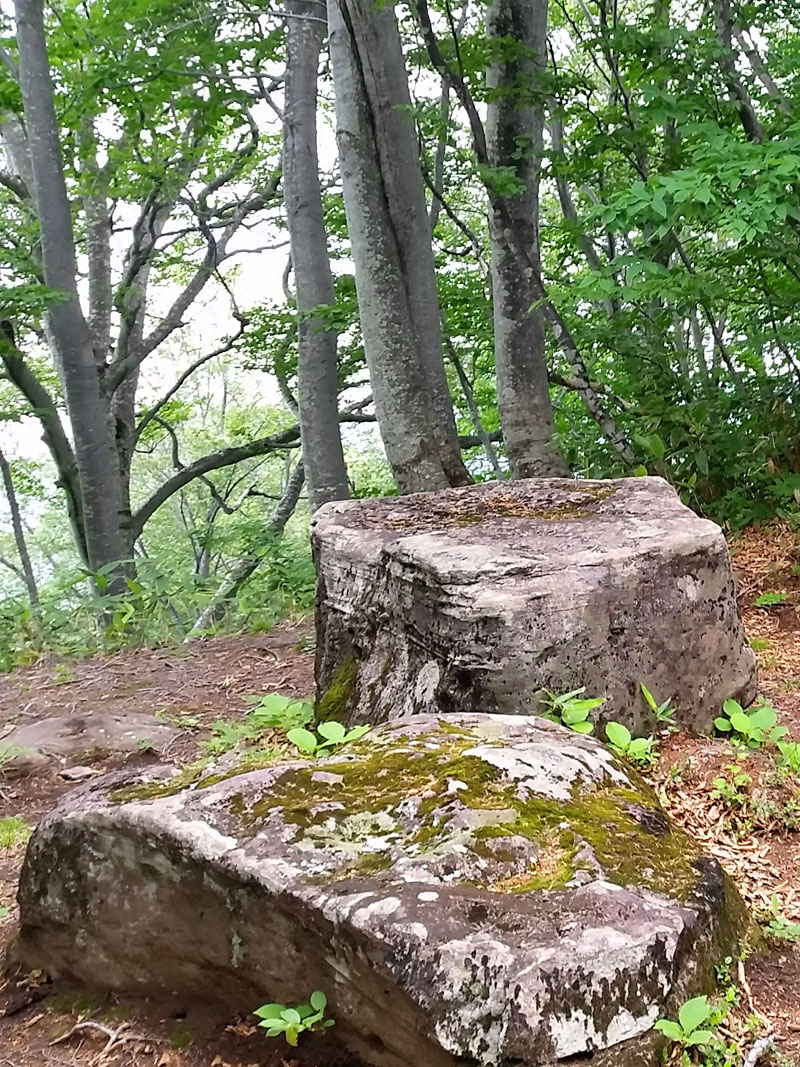 護摩檀石の写真