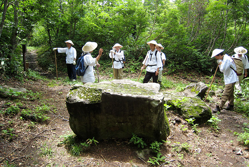 護摩檀石の写真