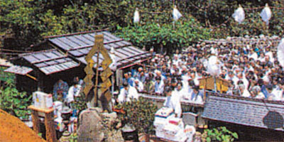 湯殿山神社本宮開山祭画像